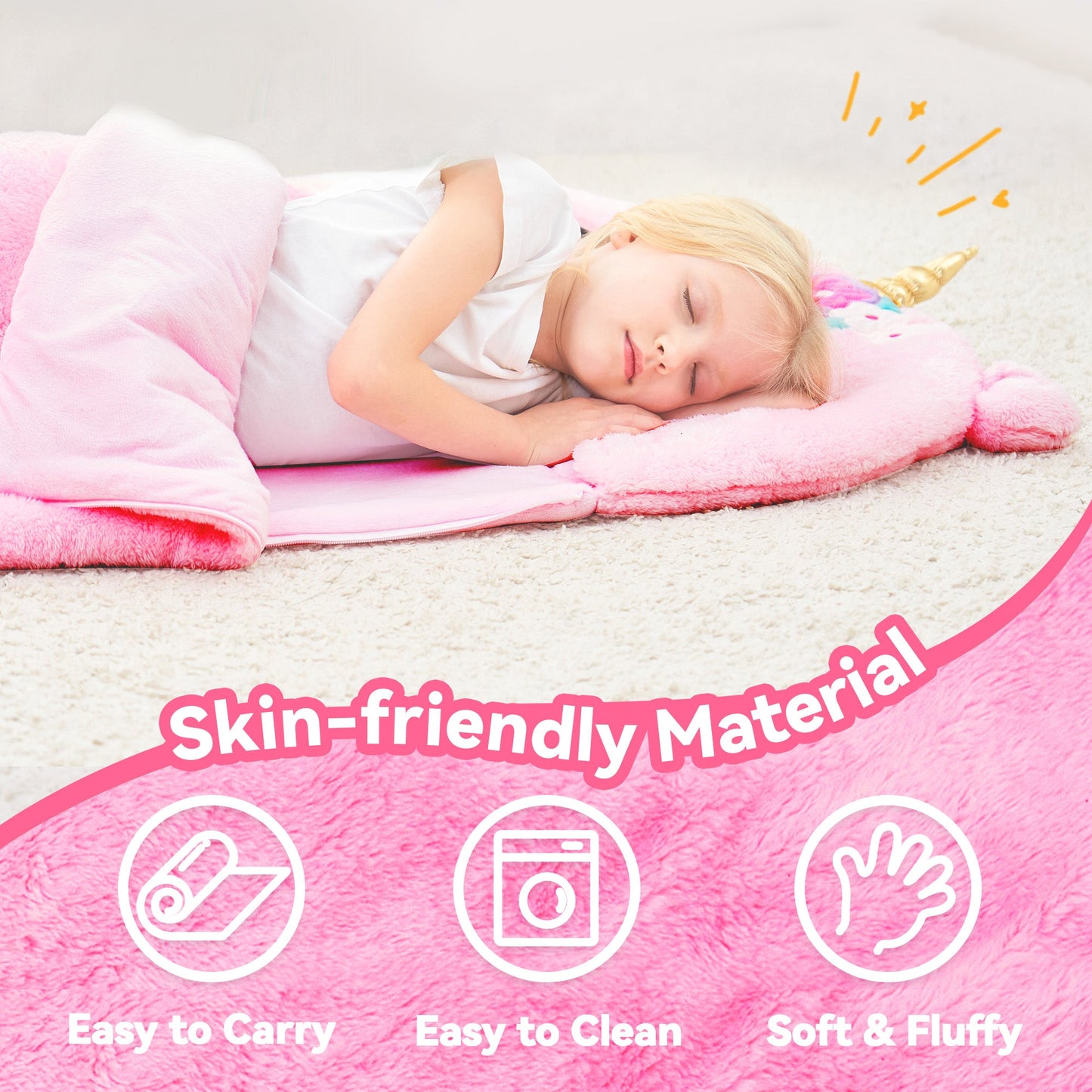 iPlay, iLearn Kids Unicorn Sleeping Bag