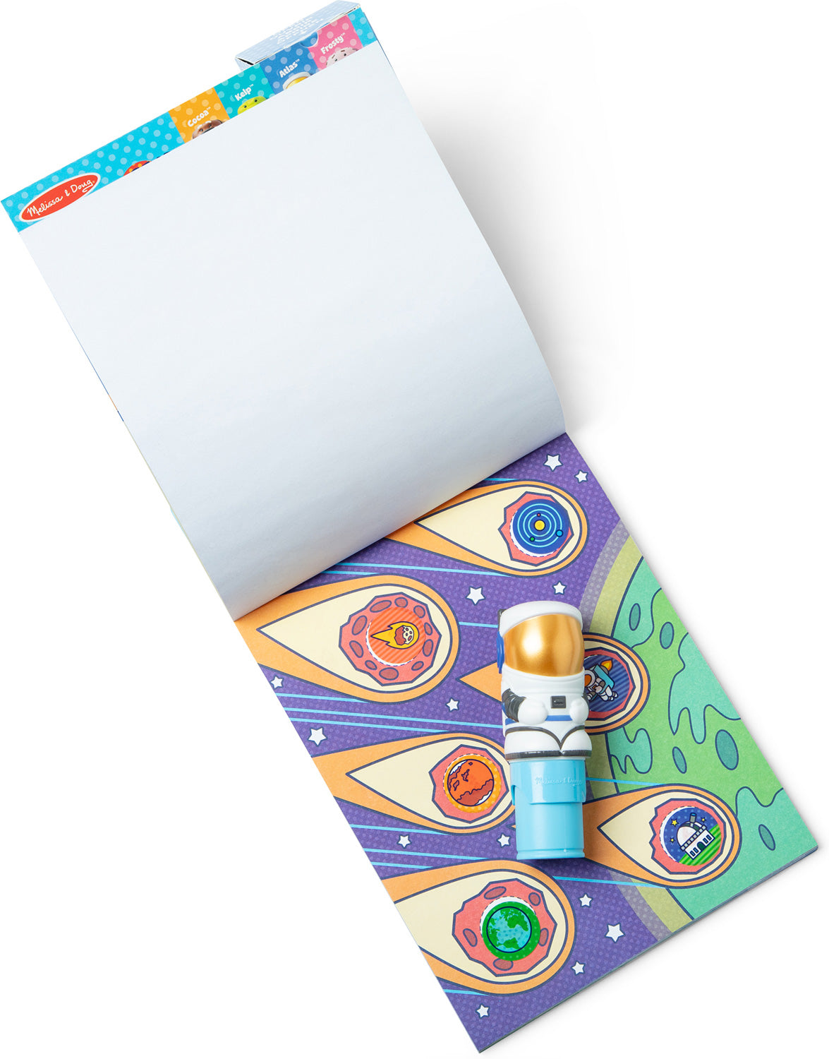 Astronaut Sticker WOW! Activity Pad Set