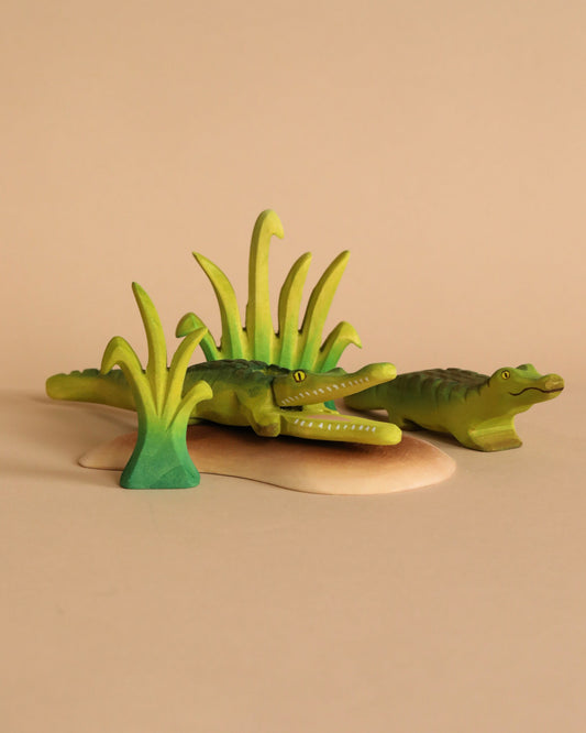 Bumbu Wooden Crocodile Cove Set