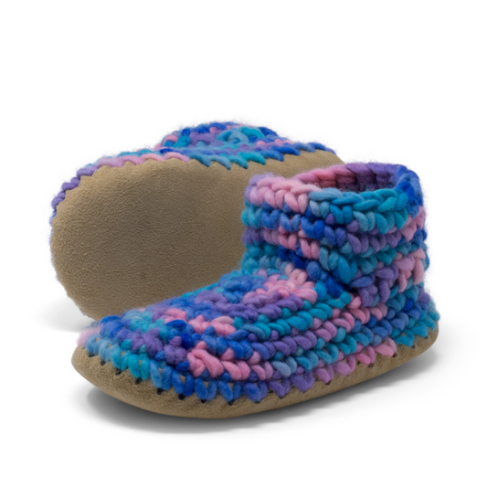 Youth Slipper (5 - 9 years) Pink Multi
