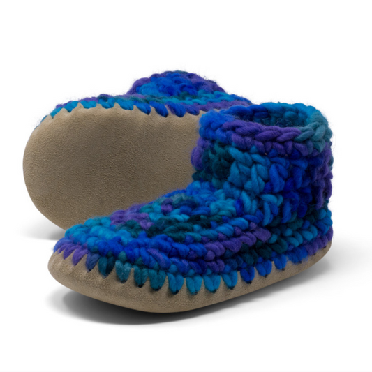 Youth Slipper (5 - 9 years) Blue Multi