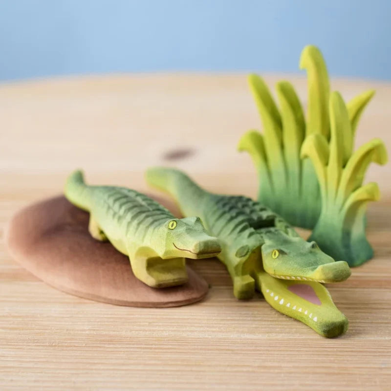 Bumbu Wooden Crocodile Cove Set