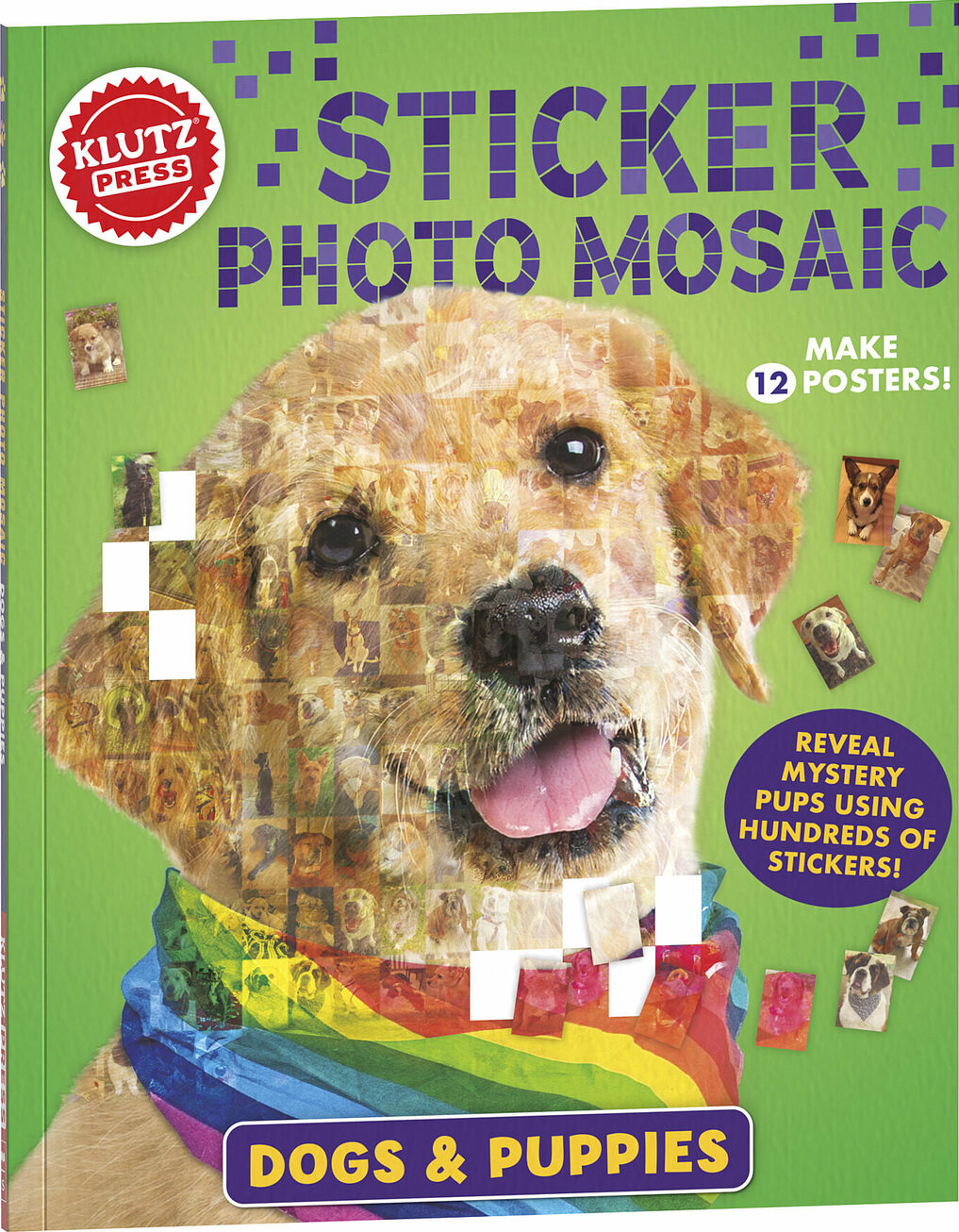 Dogs & Puppies Sticker Photo Mosaic